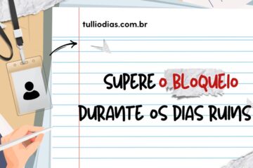 O que fazer nos dias de bloqueio criativo