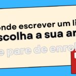 onde escrever um livro