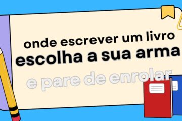 onde escrever um livro