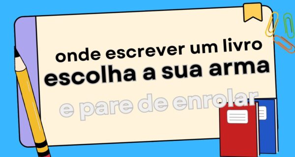 onde escrever um livro
