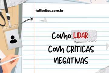 Como Lidar com Críticas Negativas (Sem Querer Queimar o Próprio Livro)